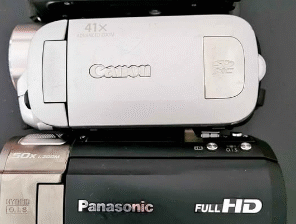 Working Panasonic cameras no battery for sale
