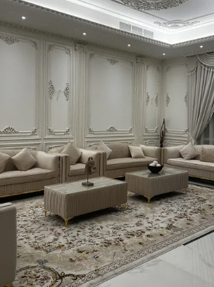 Elegant French-Inspired Furniture Set For Sale
