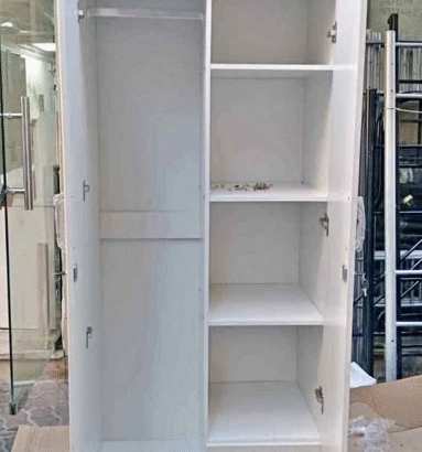 New 2 door wood cupboard available for sale