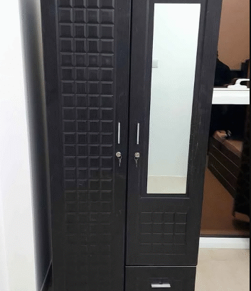New 2 door wood cupboard available for sale