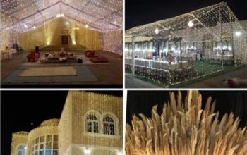 زينه افراح ليتات خيم كوش