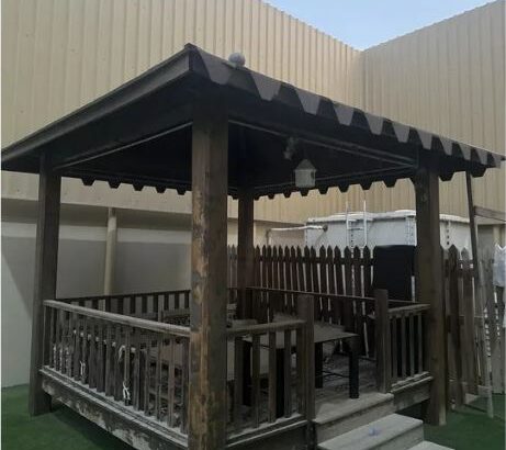 خيمة جازيبو خشبيه للبيع