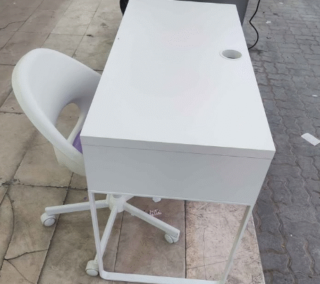 Ikea study table with chair for sale