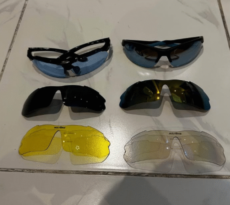 Wolfbike + btwin sports polarised sunglasses for s