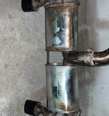 Golf R and GTi mk7 mk7.5 electronic exhaust system