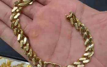 للبيع اسوره ذهب عيار18