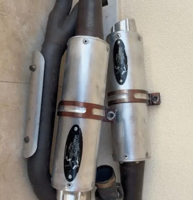 Double Parker Raptor 700 exhaust for sale