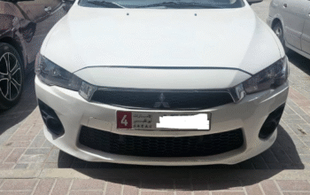 ميتسوبيشي لانسر 2017 خليجيه بحالة ممتازة للبيع