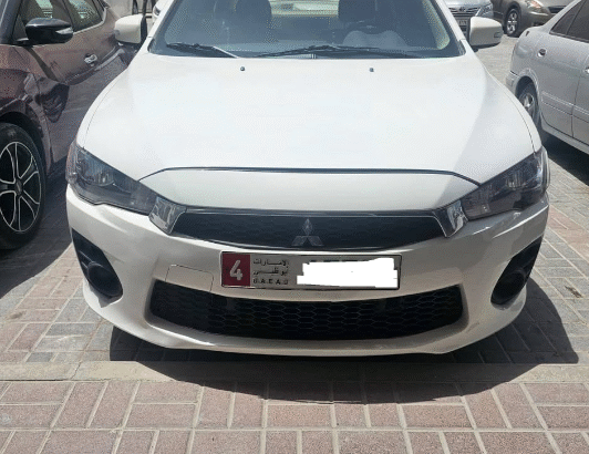 ميتسوبيشي لانسر 2017 خليجيه بحالة ممتازة للبيع