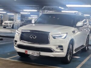 Infiniti Qx80 full option Gcc 2019 for sale