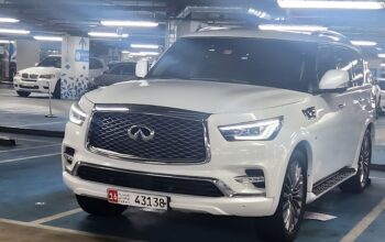 Infiniti Qx80 full option Gcc 2019 for sale