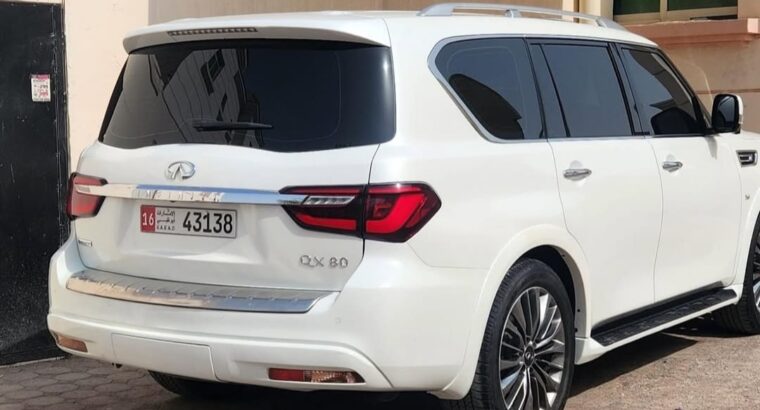 Infiniti Qx80 full option Gcc 2019 for sale