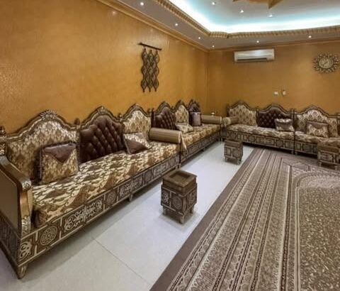 للبيع مجلس كبير تفصيل مغربي