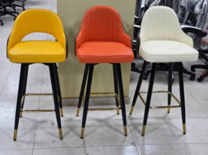 Bar stools White Yellow Orange For Sale