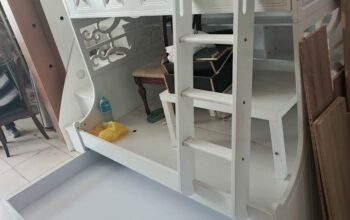 White Bunk Bed for sale