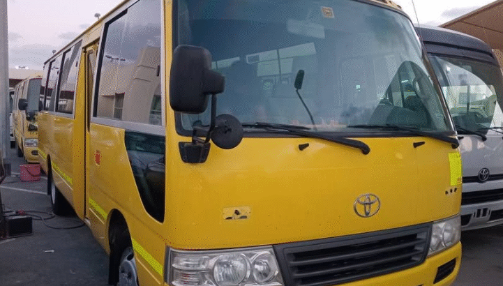 Toyota Coaster 2009 Diesel Gcc In excellent condit