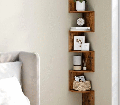 5-Tier Floating Wall Shelf For Sale