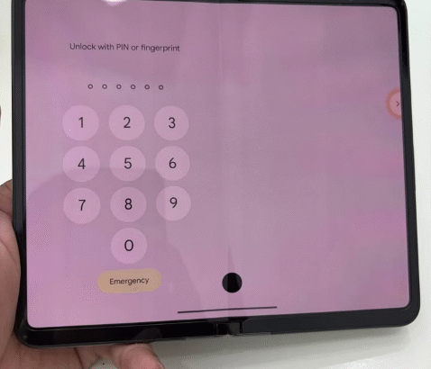 Google pixel fold 1 ,12/256, dot excellent mobile