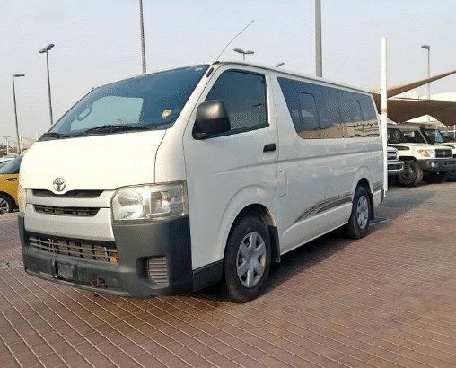 Toyota Hiace 2015 Diesel GCC in good condition for