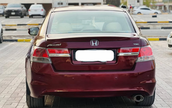 Honda ACCORD Full Option 2012 Gcc for sale