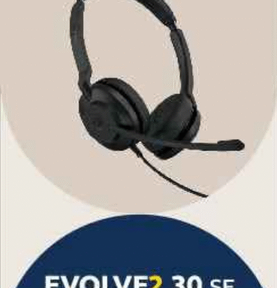 Jabra EvolvE2 30se headphone for sale