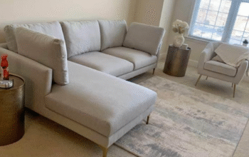 L sofa still in excellent condition for sale