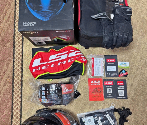Ls2 motorcycle accessories for sale