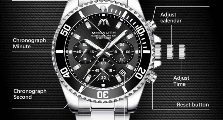MEGALITH Watch silver colour for sale