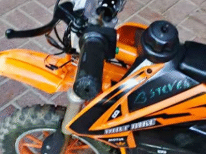 Mini motor electric dirt bike with key for sale