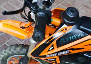 Mini motor electric dirt bike with key for sale
