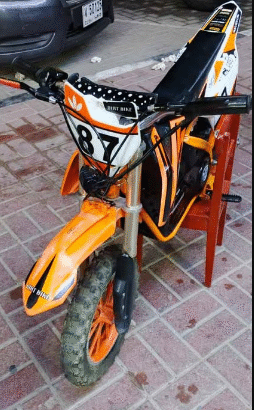Mini motor electric dirt bike with key for sale