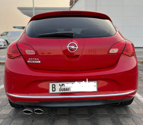 Opal Astra Liberty 2014 GCC in good condition for