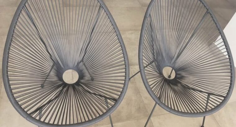 Oval chairs – Egg outdoor chairs for sale
