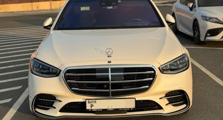 Mercedes S500 fully loaded 4matic Gcc 2021