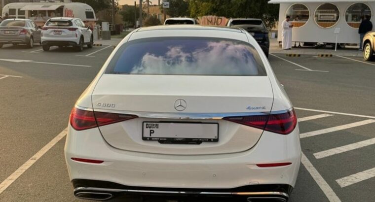 Mercedes S500 fully loaded 4matic Gcc 2021