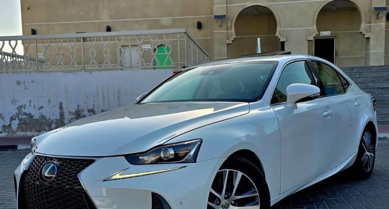 Lexus IS 300T full option 2018 USA imported