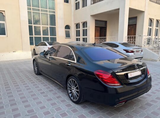 Mercedes S500 AMG 2017 Gcc in good condition