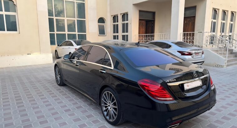 Mercedes S500 AMG 2017 Gcc in good condition
