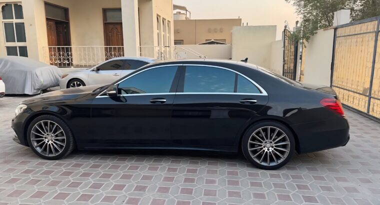 Mercedes S500 AMG 2017 Gcc in good condition