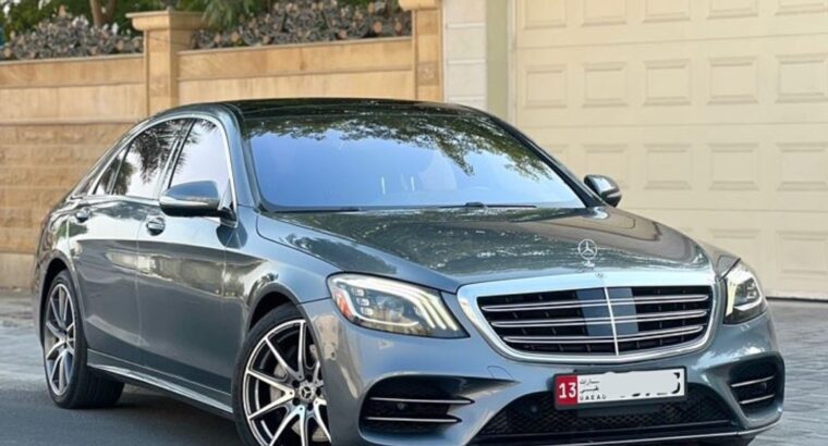 Mercedes S560 full option 2019 USA imported