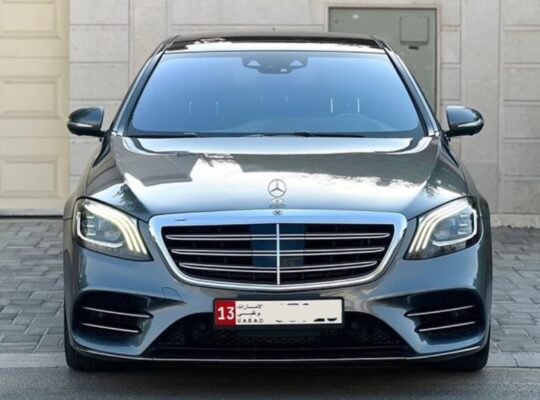 Mercedes S560 full option 2019 USA imported