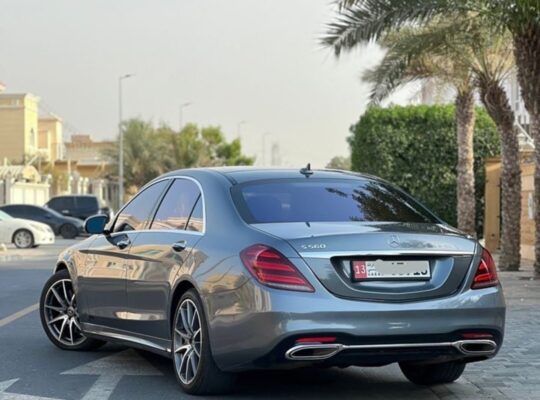 Mercedes S560 full option 2019 USA imported
