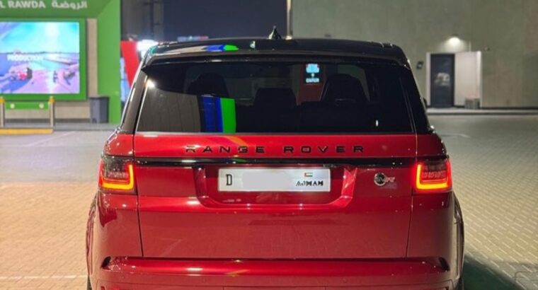 Range Rover sport SVR 2022 USA imported