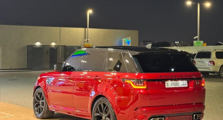Range Rover sport SVR 2022 USA imported