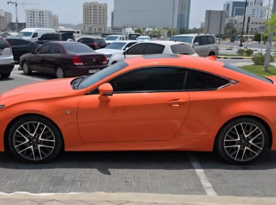 Lexus RC350 F sport 2015 USA imported for sale