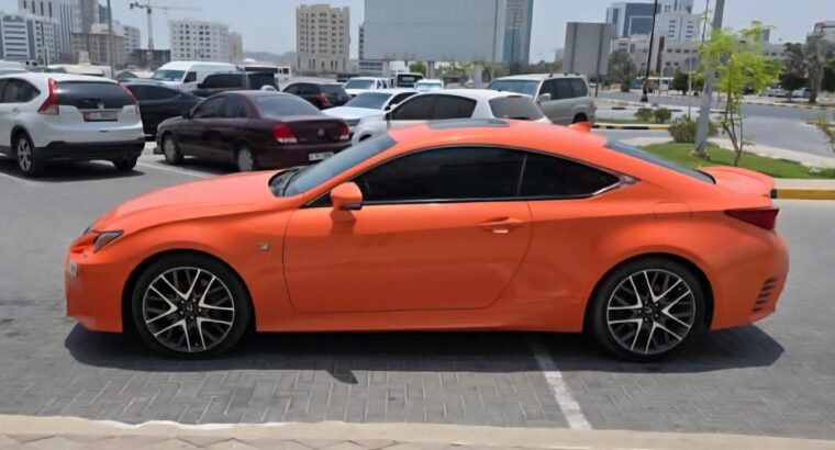 Lexus RC350 F sport 2015 USA imported for sale