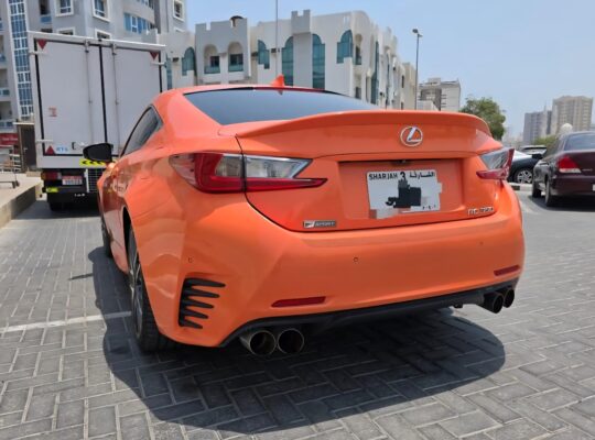 Lexus RC350 F sport 2015 USA imported for sale