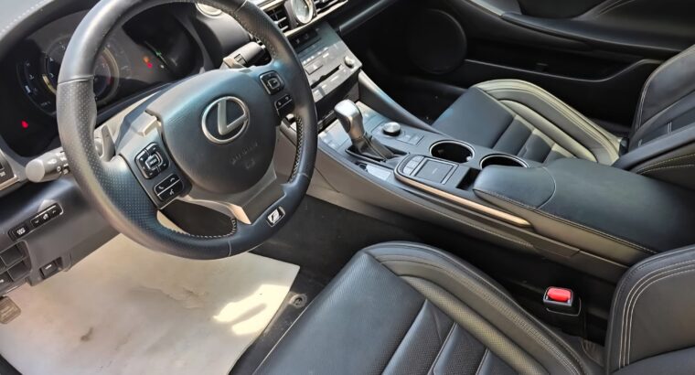 Lexus RC350 F sport 2015 USA imported for sale