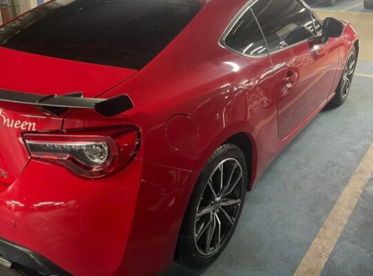 Toyota 86 full option 2018 for sale