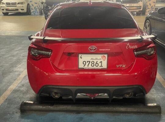 Toyota 86 full option 2018 for sale